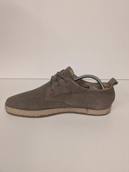 Rehab Leren veterschoenen. Bruin gekleurd. Maat 43.