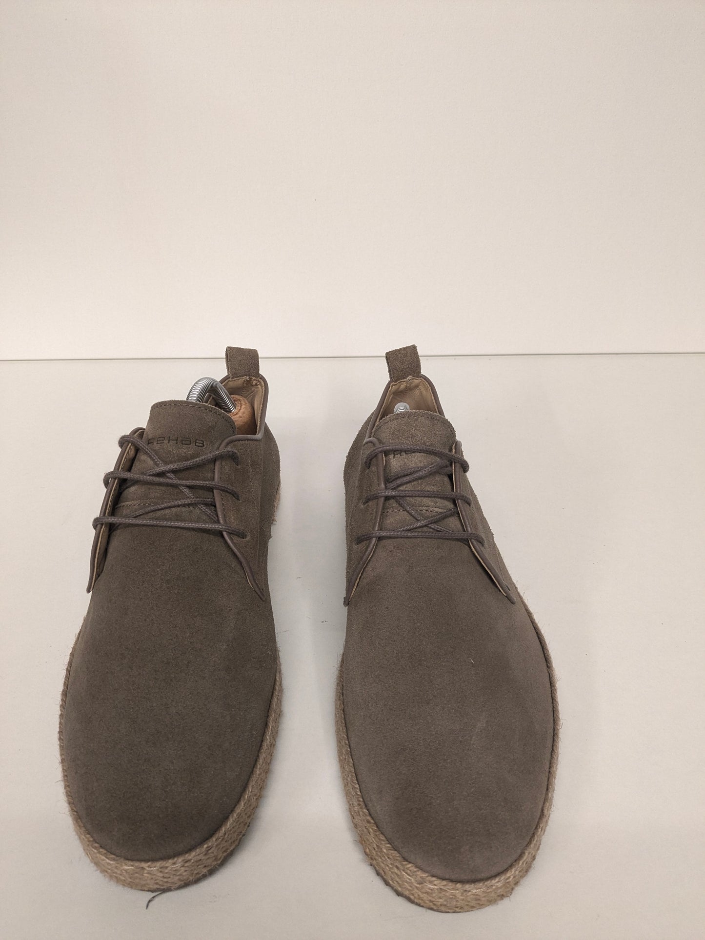 Rehab Leren veterschoenen. Bruin gekleurd. Maat 43.