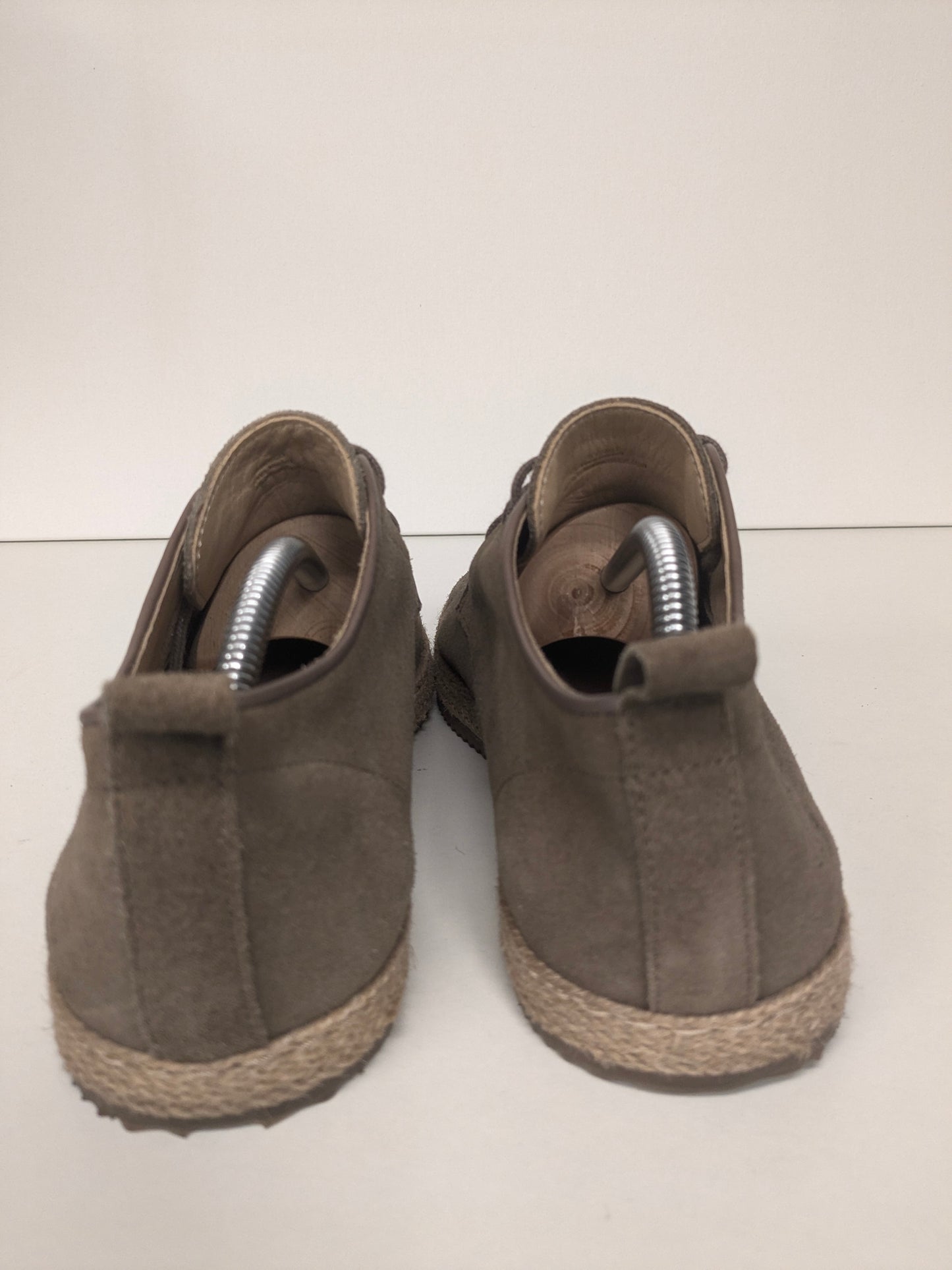 Rehab Leren veterschoenen. Bruin gekleurd. Maat 43.