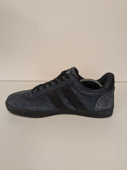 Quick Platinum leren sneakers. Blauw Zwart gekleurd. Maat 44.