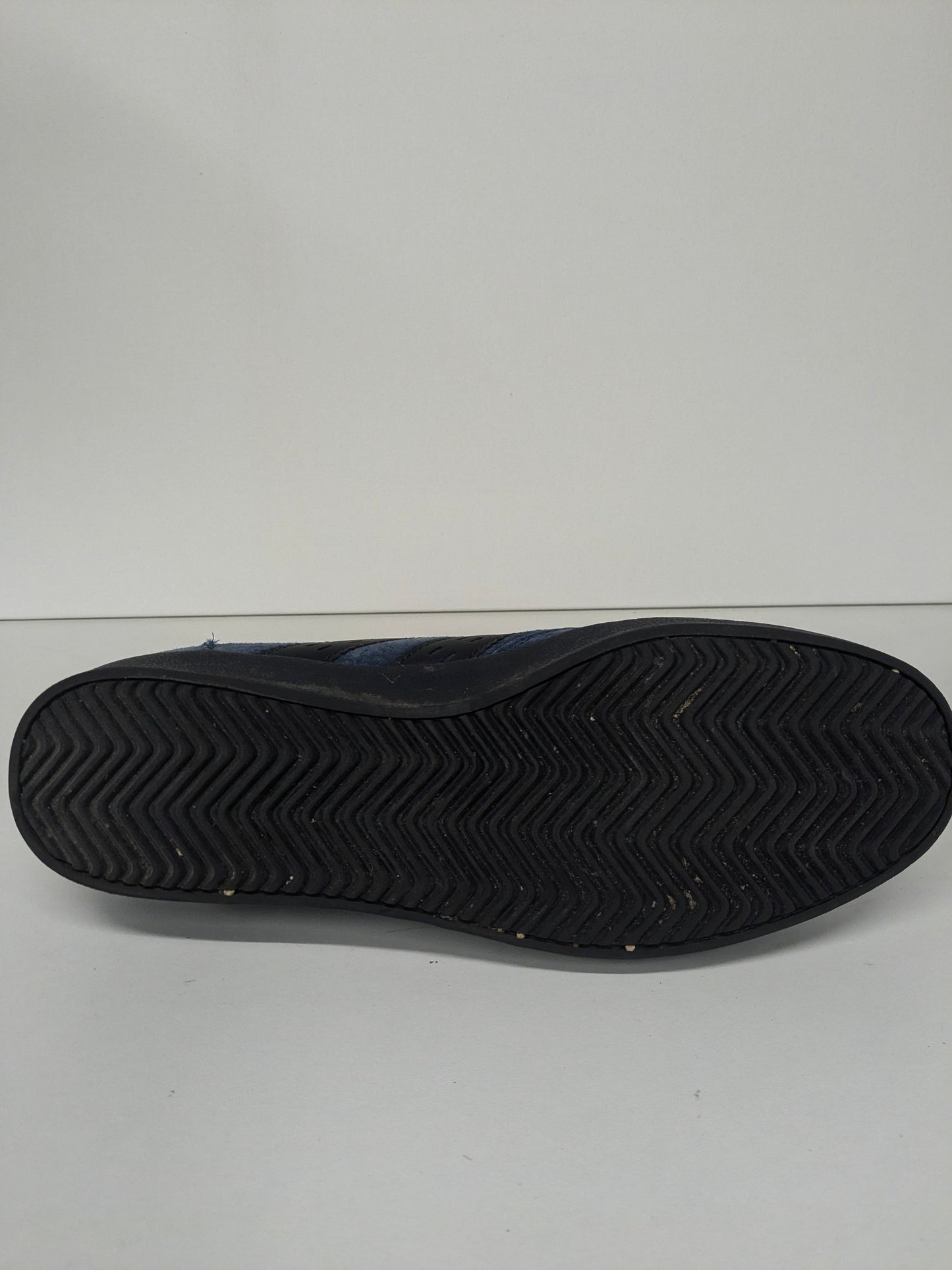 Quick Platinum leren sneakers. Blauw Zwart gekleurd. Maat 44.