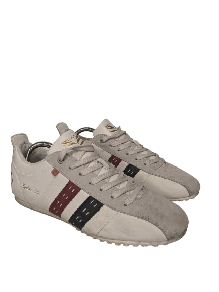 Quick Typhoon sp Leren sneakers. Wit gekleurd. Maat 44.