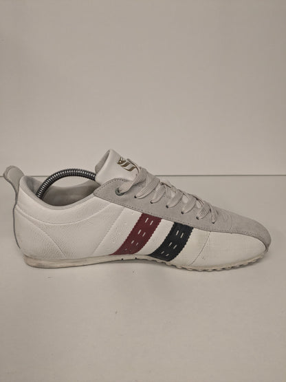 Zapatillas Quick Typhoon sp de piel. De color blanco. Talla 44.