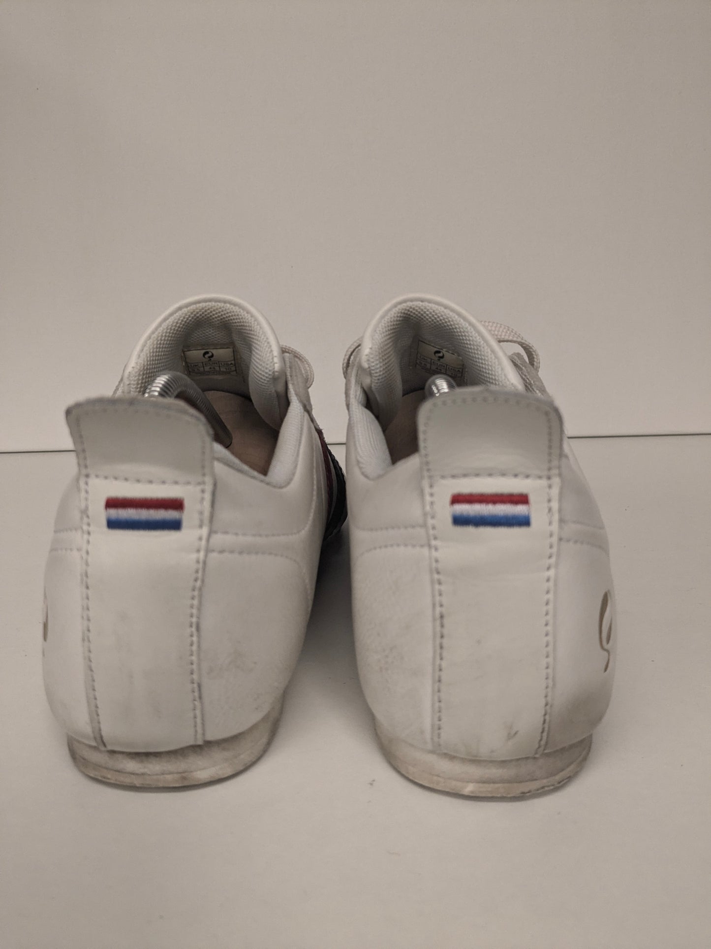 Zapatillas Quick Typhoon sp de piel. De color blanco. Talla 44.