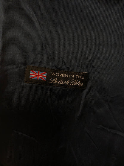 Giacca vintage in lana Eduard Pelger. Verde Rosso Blu Nero a quadretti. Taglia 52/L.