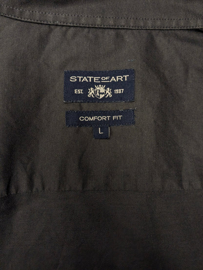 State of Art shirt. Dark Gray colored. Size L.