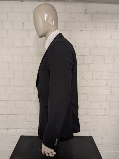 Tommy Hilfiger tailored colbert. Zwart gekleurd. Maat 54 / L.