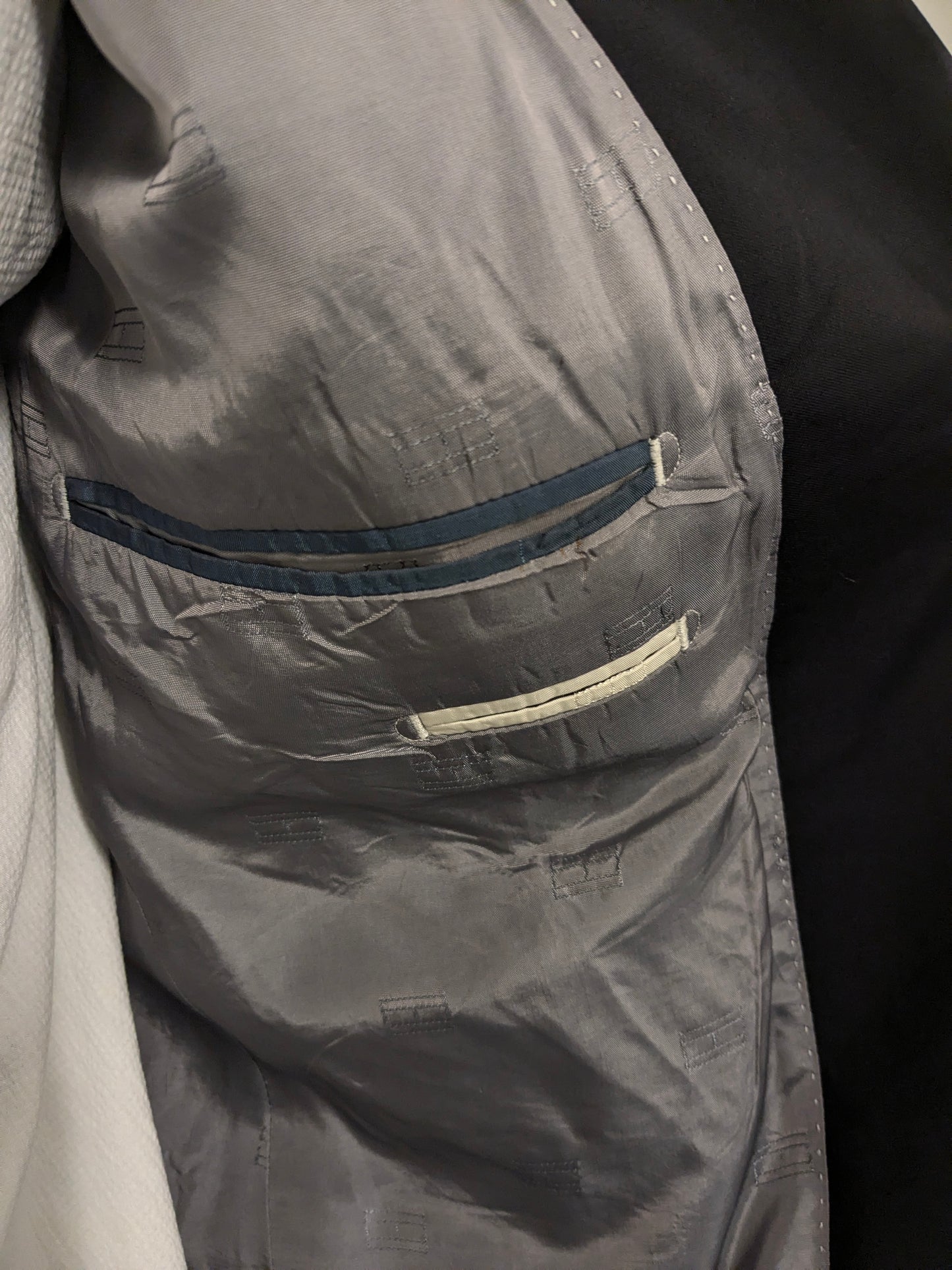 Tommy Hilfiger tailored colbert. Zwart gekleurd. Maat 54 / L.