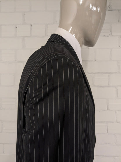 Kool Businees colbert. Zwart Wit gestreept / krijtstreep. Maat 104 (52 / L).