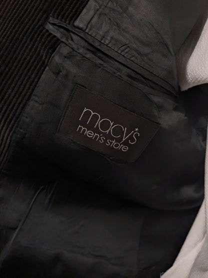 Chaps Ralph Lauren ribcolbert. Dikkere rib. Zwart gekleurd. Maat 56 / XL.