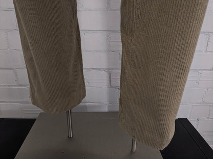 Hiltl ZE200 Ribbroek. Licht Bruin gekleurd. Dikke rib. Maat 50 / M.
