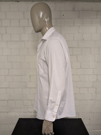 Vintage Arrow overhemd. Wit gekleurd. Maat XL. Classic fit.