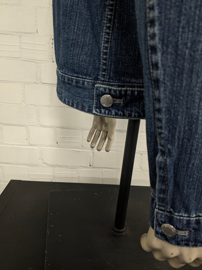 Camel Active jeans / spijker jack. Blauw gekleurd. Maat L.