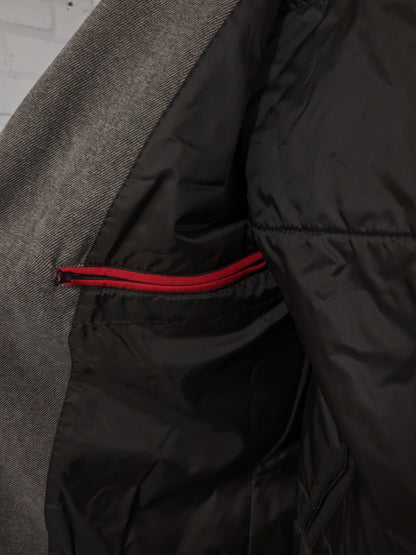 Fay Colbert met uitneembare bodywarmer. Bruin motief. Maat 54 / L.