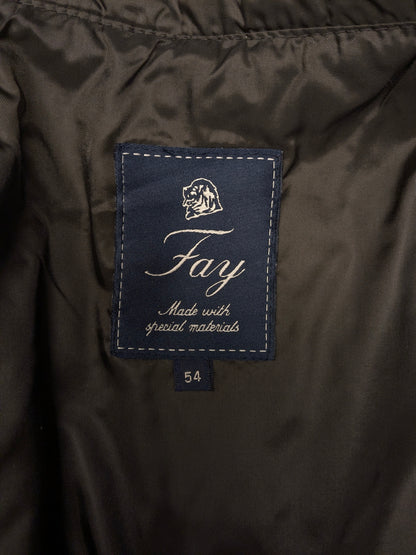 Fay Colbert met uitneembare bodywarmer. Bruin motief. Maat 54 / L.