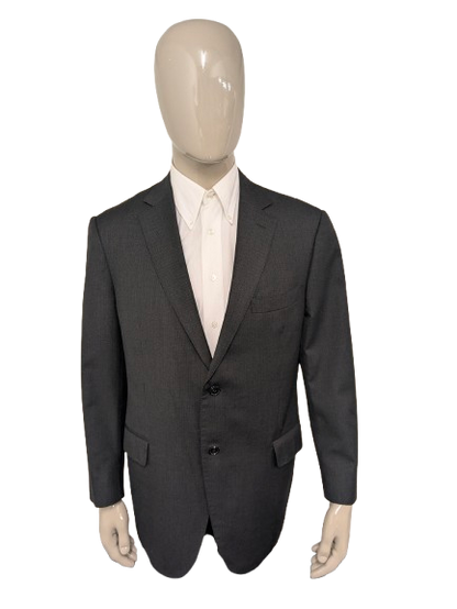 Suit Supply Wollen colbert. Grijs gestreept. Super 110's. Maat 28 (56 / XL).