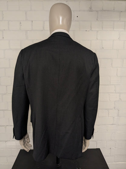 Suit Supply Wollen colbert. Grijs gestreept. Super 110's. Maat 28 (56 / XL).