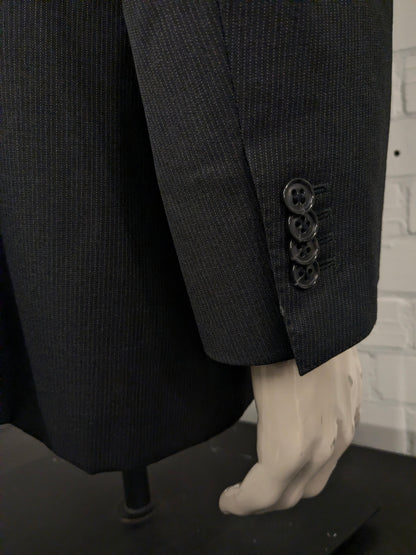 Suit Supply Wollen colbert. Grijs gestreept. Super 110's. Maat 28 (56 / XL).