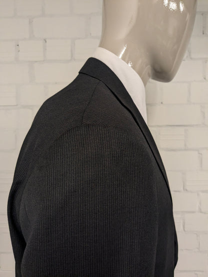 Suit Supply Wollen colbert. Grijs gestreept. Super 110's. Maat 28 (56 / XL).