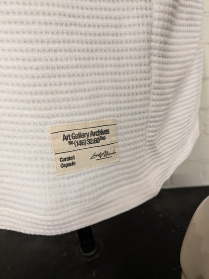 Lost Minds singlet. Wit motief. Maat L.