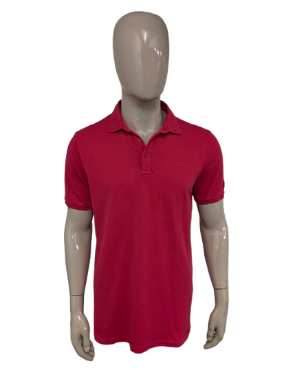 State of Art polo. Donker Roze gekleurd. Maat L.