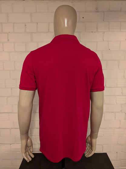 State of Art polo. Donker Roze gekleurd. Maat L.