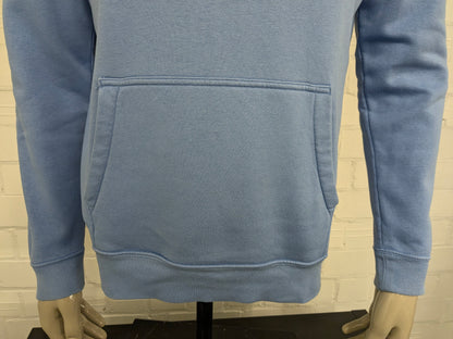 GAP Hoodie. Blauw met opdruk. Maat M.