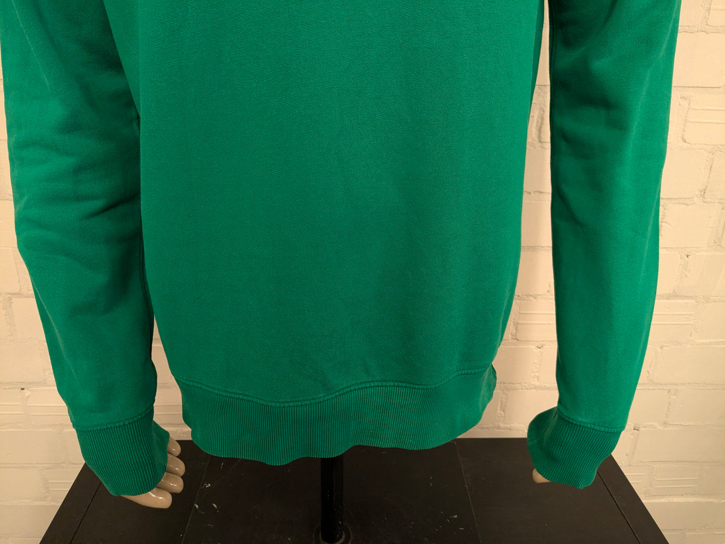 Scotch & Soda trui. Groen met opdruk. Maat L.