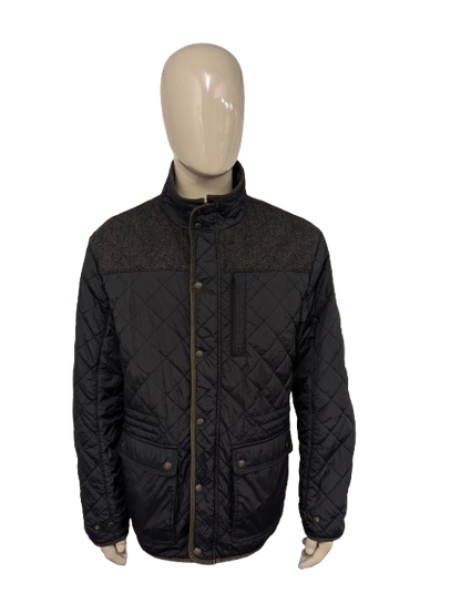 Giacca di transizione Blue Harbour. Colore Marrone Nero. Taglia 2XL/XXL.