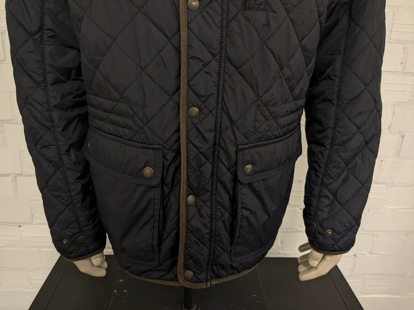 Giacca di transizione Blue Harbour. Colore Marrone Nero. Taglia 2XL/XXL.
