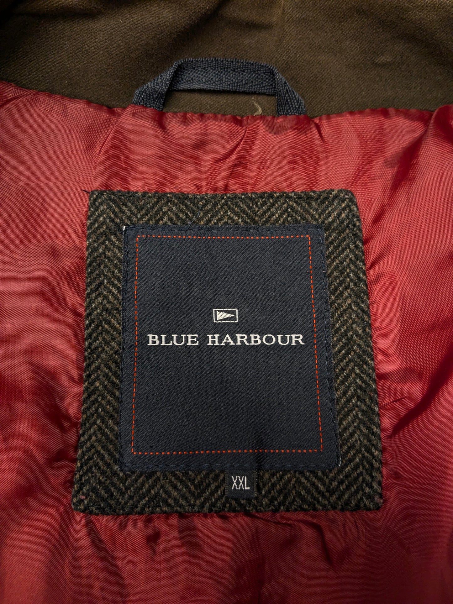 Giacca di transizione Blue Harbour. Colore Marrone Nero. Taglia 2XL/XXL.