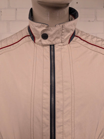 Gate1 / G1 zomer jas. Beige gekleurd. Maat 56 / XL.