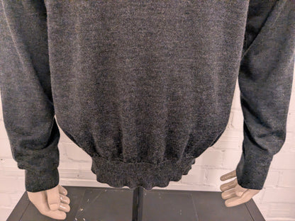 Dolcevita Polo Ralph Lauren in lana merino. Grigio scuro misto. Taglia XL.