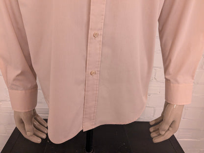 Vintage Royal by Tom Hagan Hemd – hellorange – Größe XL