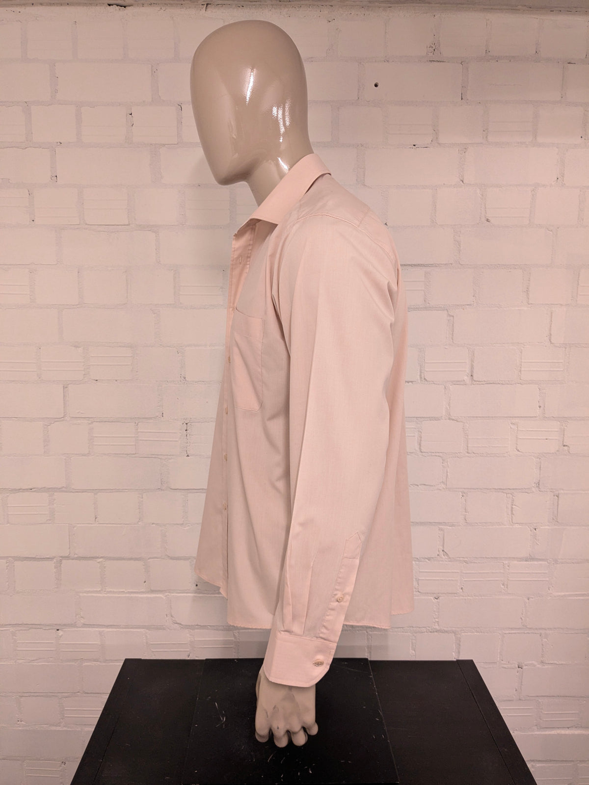 Vintage Royal by Tom Hagan Hemd – hellorange – Größe XL