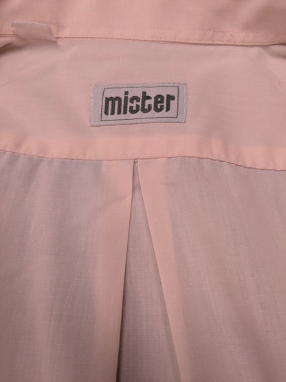 Vintage Mister Hemd in Hellrosa. Größe XL.