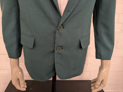 Vintage CANDA-Jacke – grünes Motiv – Größe 50/M