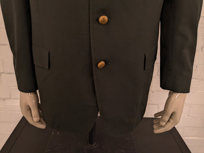 Vintage Tommy Hilfiger Jacke. Dunkelgrün mit schönen Knöpfen. Größe 56 / XL.