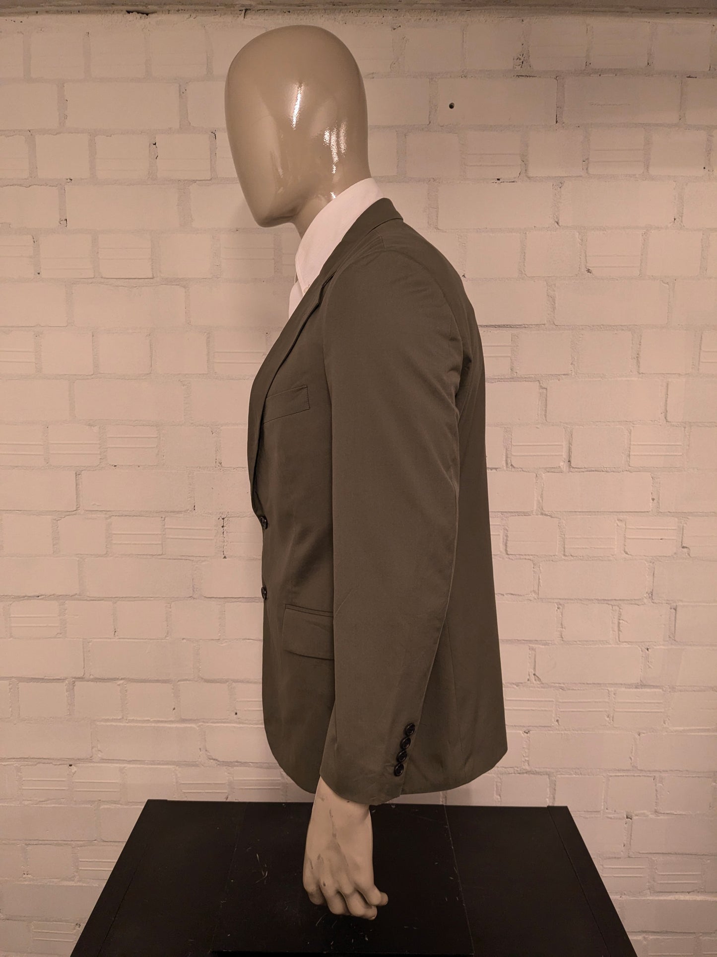 Brooks Brothers colbert. Groen gekleurd. Maat 50 / M.