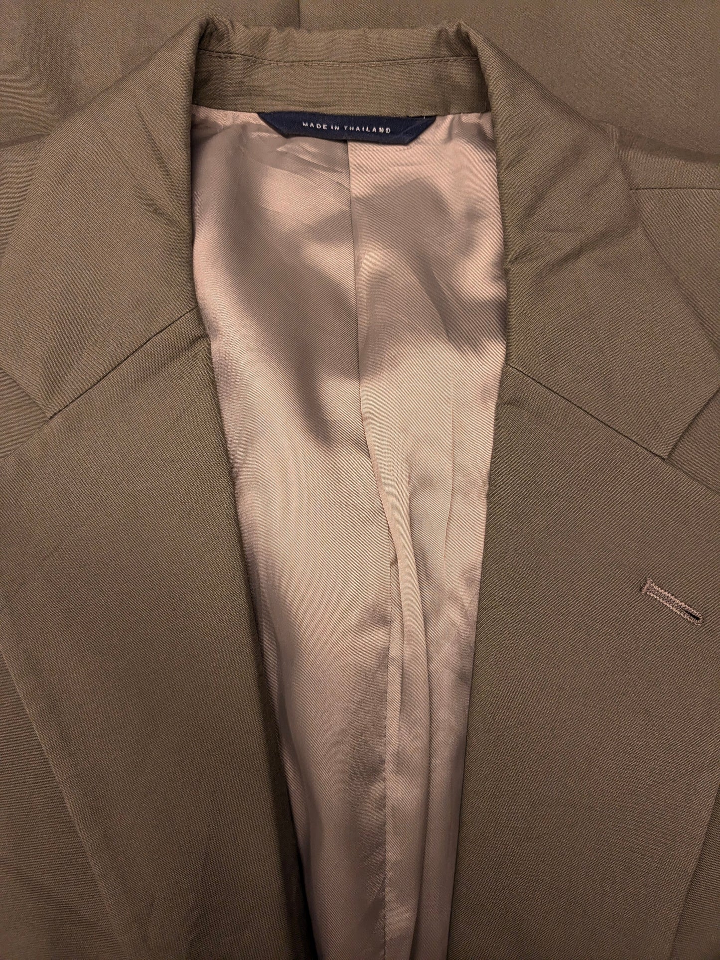 Brooks Brothers colbert. Groen gekleurd. Maat 50 / M.