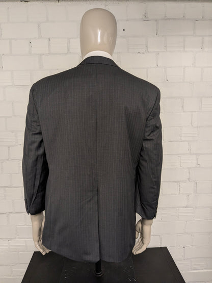 Vintage Lauren Ralph Lauren wollen colbert – grijs gestreept – maat 28 (56/XL)