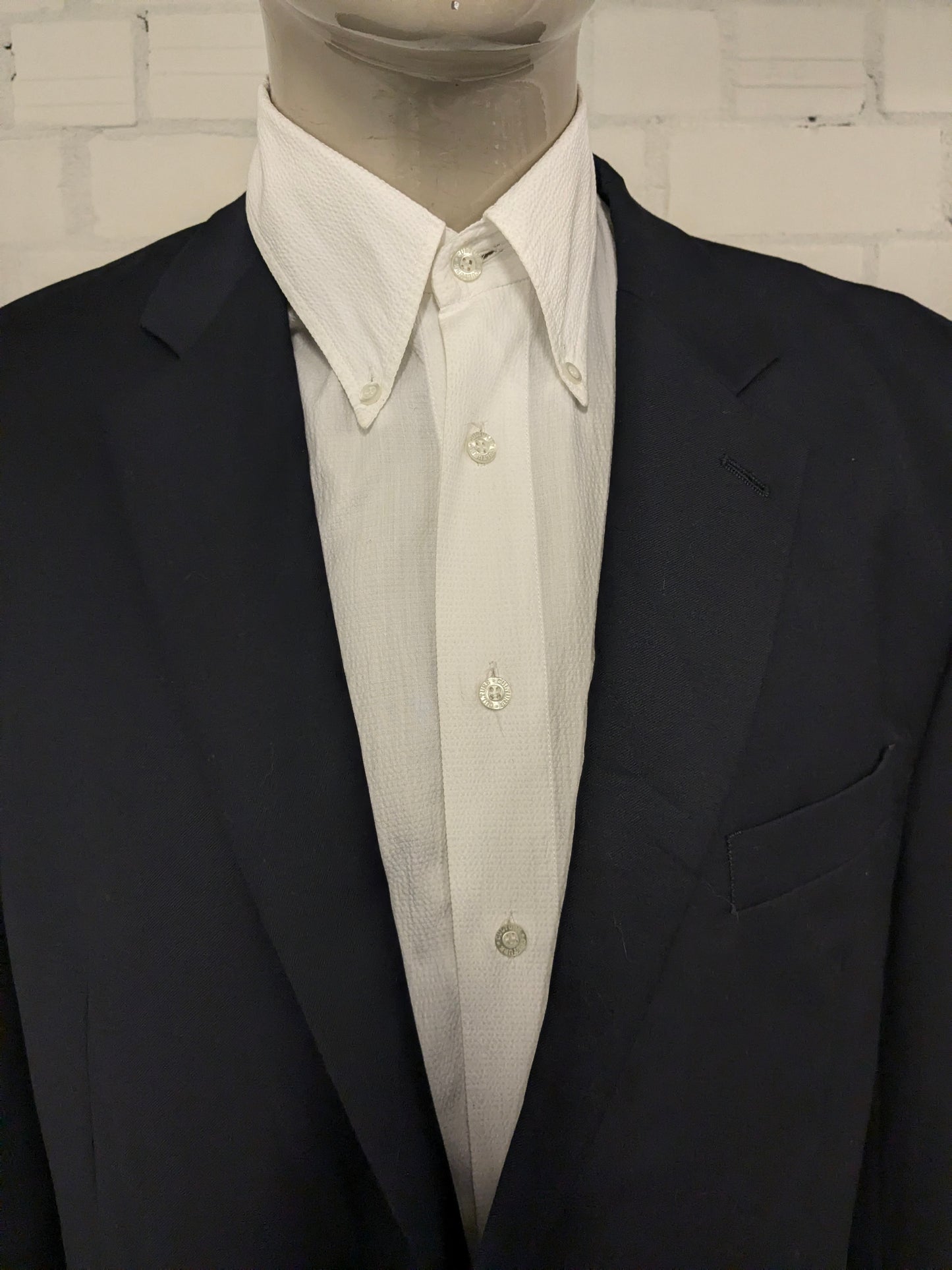 Lauren Ralph Lauren Wollen colbert. Donker Blauw met goudkleurige mooie knopen. Maat 106 / XL-lang.