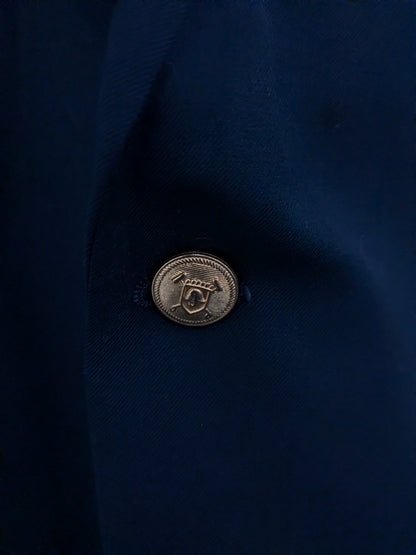 Lauren Ralph Lauren Wollen colbert. Donker Blauw met goudkleurige mooie knopen. Maat 106 / XL-lang.