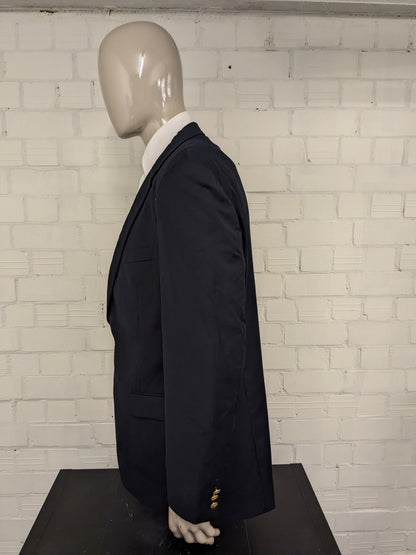 Lauren Ralph Lauren Wollen colbert. Donker Blauw met goudkleurige mooie knopen. Maat 106 / XL-lang.