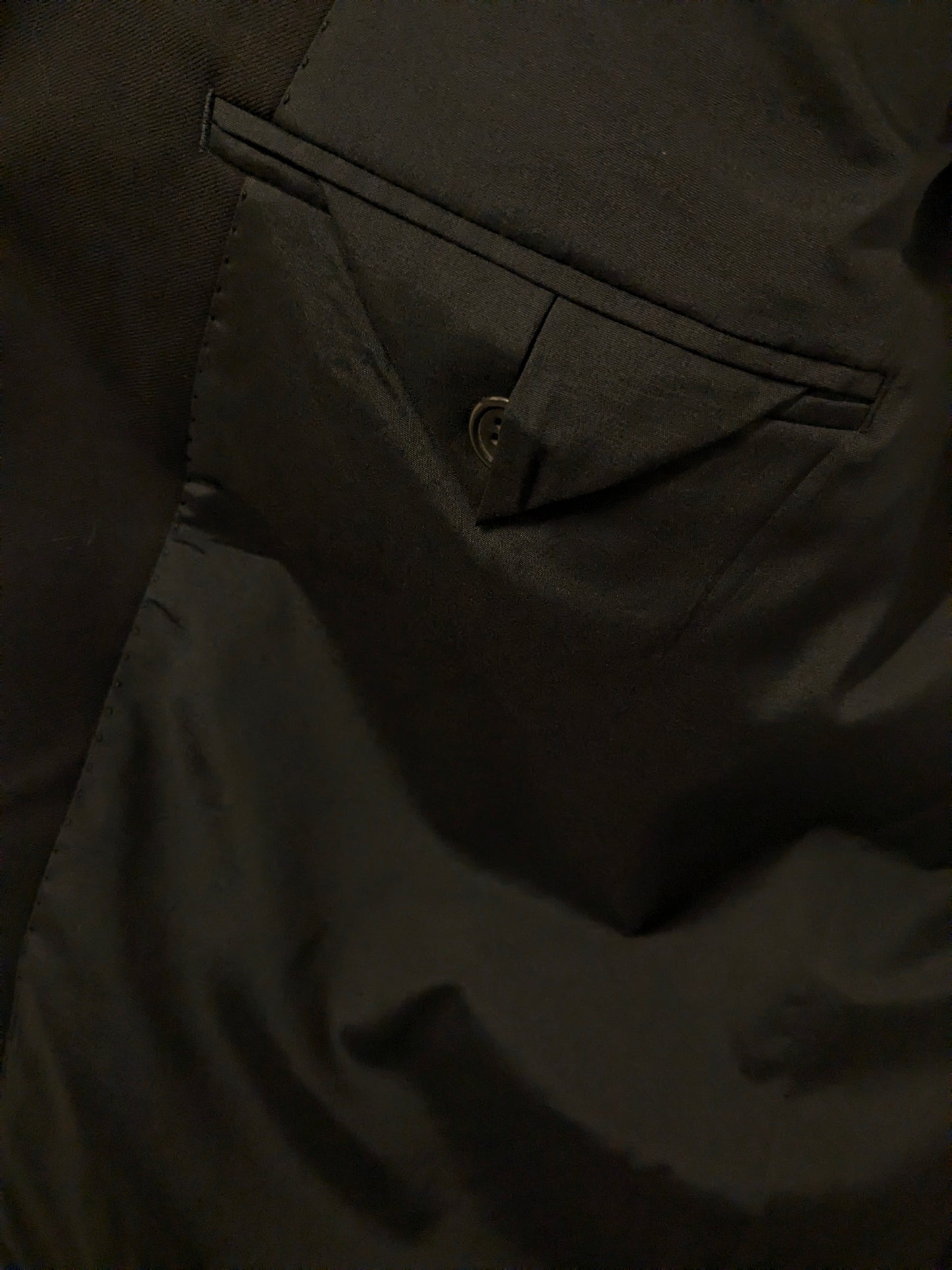 Lauren Ralph Lauren Wollen colbert. Donker Blauw met goudkleurige mooie knopen. Maat 106 / XL-lang.