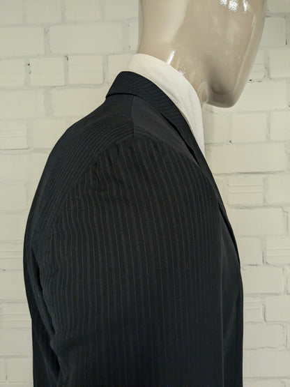 Lauren Ralph Lauren Wollen colbert. Zwart Grijs gestreept. Maat 25 (50 / M).
