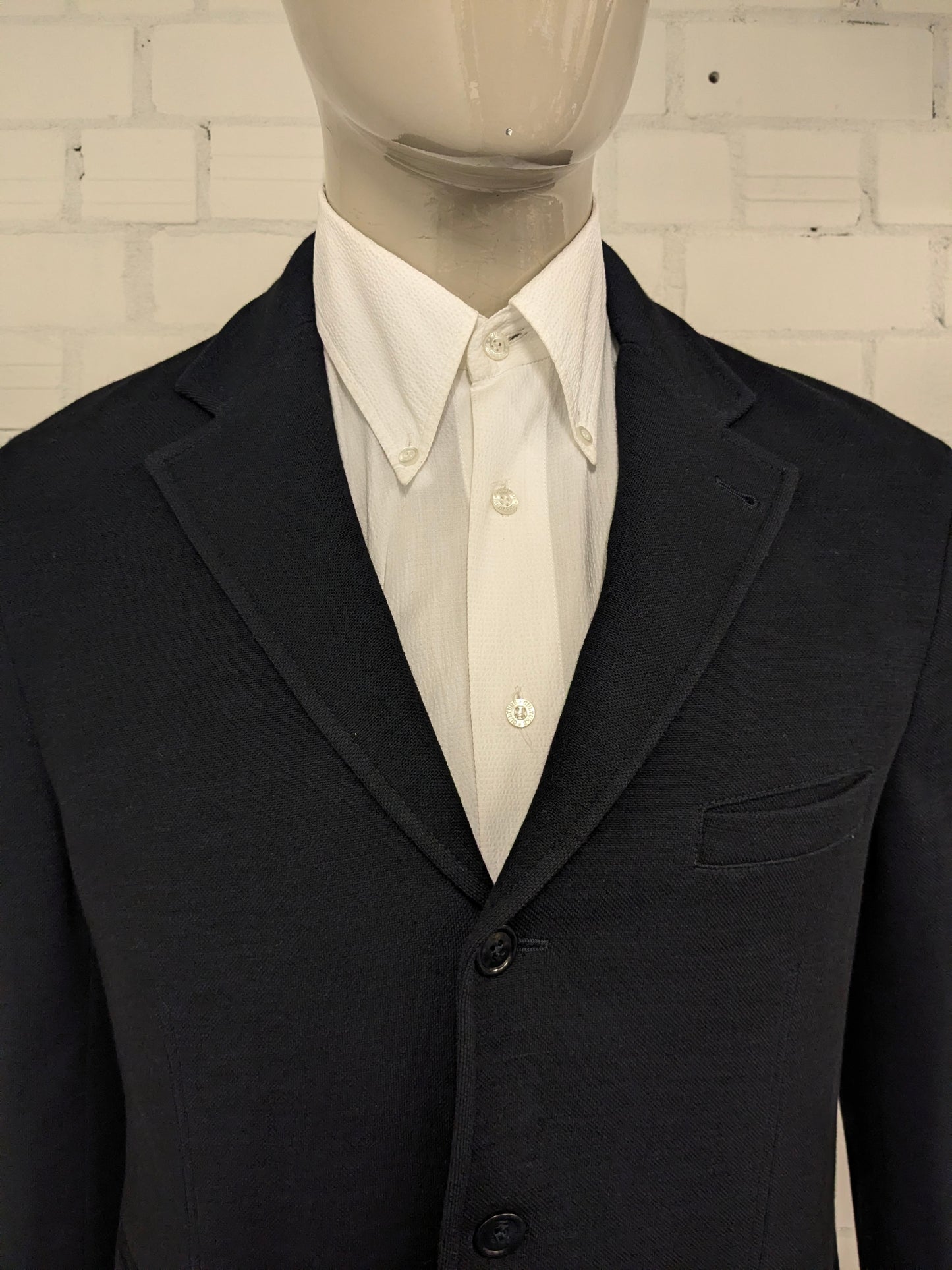 Fay Wollen colbert. Donker Blauw gekleurd. Maat 54 / L.