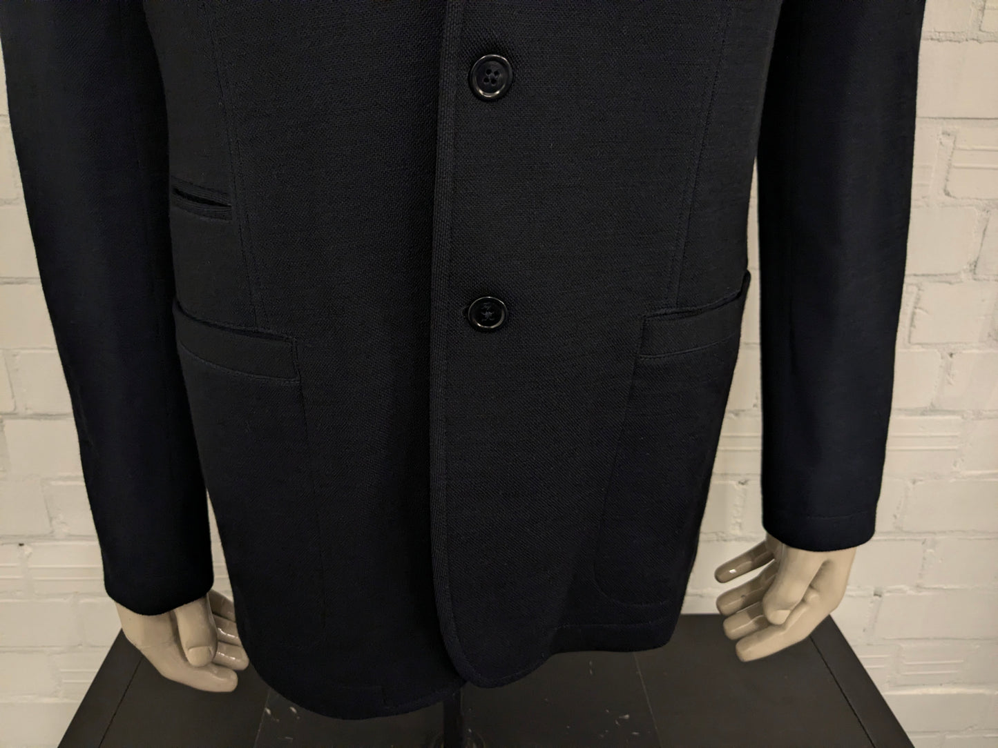 Fay Wollen colbert. Donker Blauw gekleurd. Maat 54 / L.