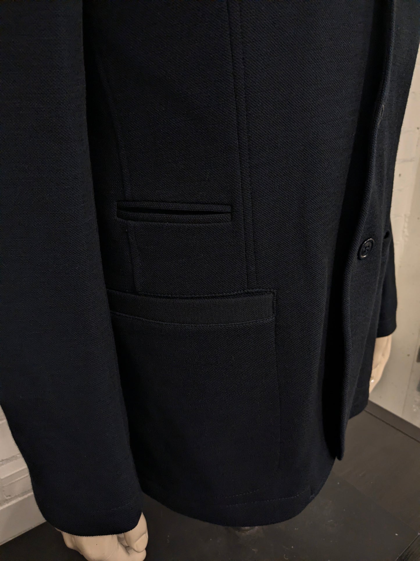 Fay Wollen colbert. Donker Blauw gekleurd. Maat 54 / L.