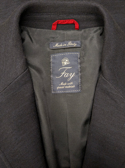 Fay Wollen colbert. Donker Blauw gekleurd. Maat 54 / L.